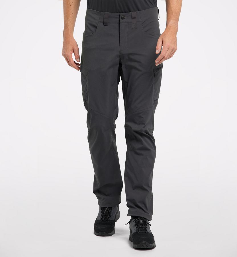 Haglöfs Mens Mid Fjell Hiking Pants Black New Zealand 15763IJAX